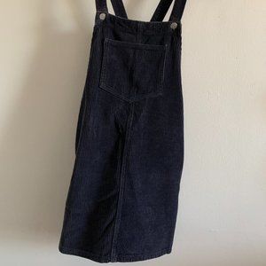 Corduroy Topshop Overall Dress